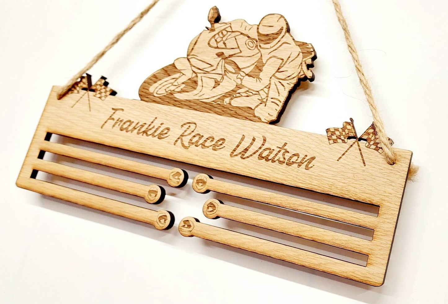 Motorbike Medal Hanger Holder