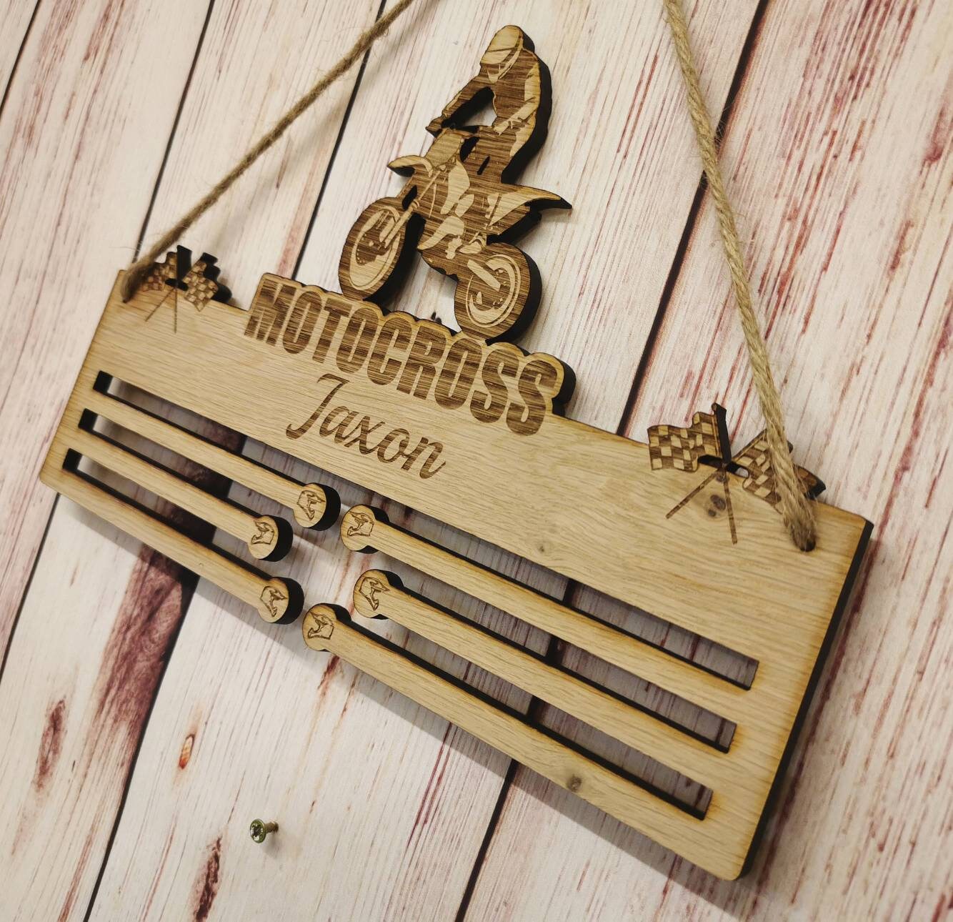 Motocross Medal Hanger Holder