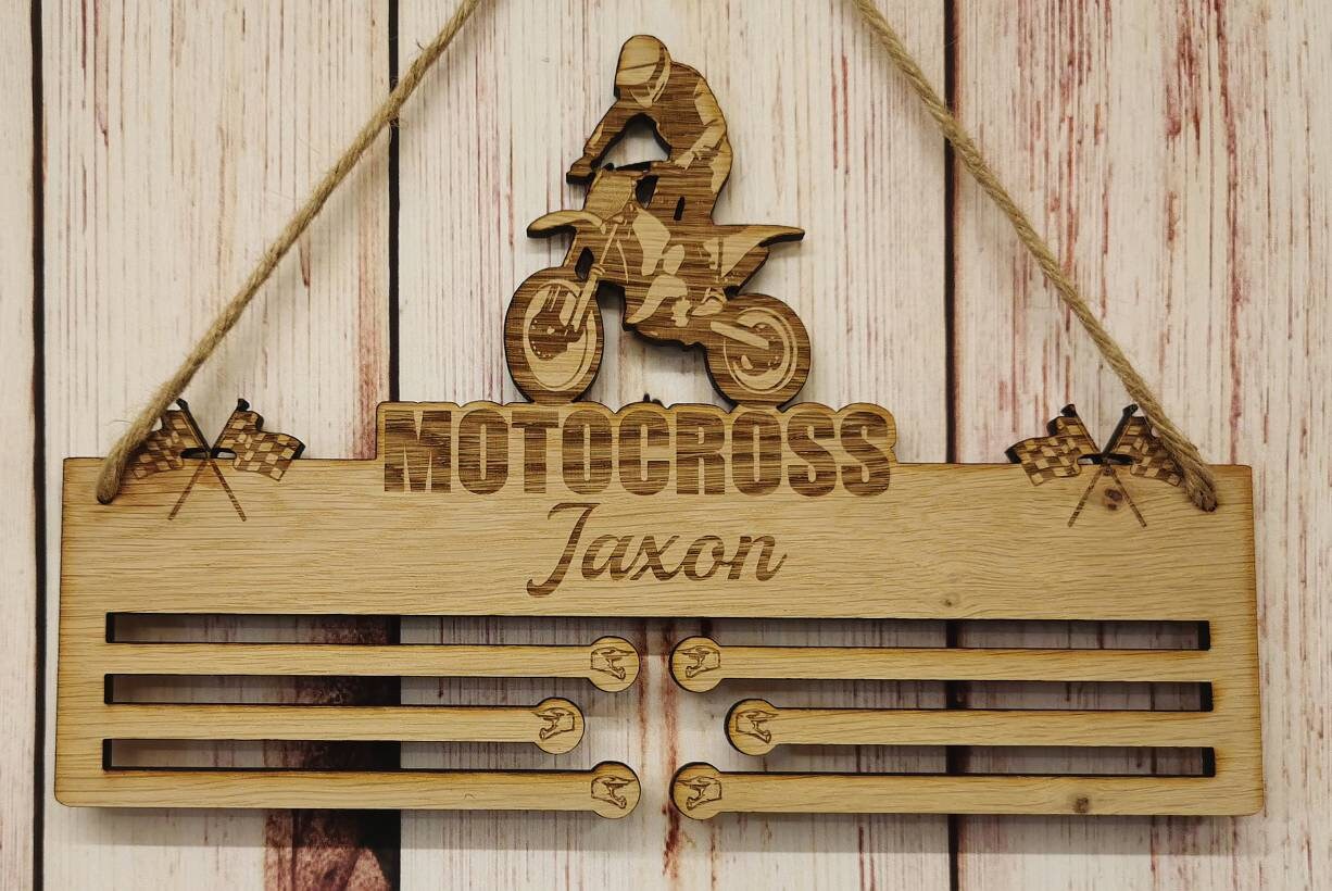 Motocross Medal Hanger Holder