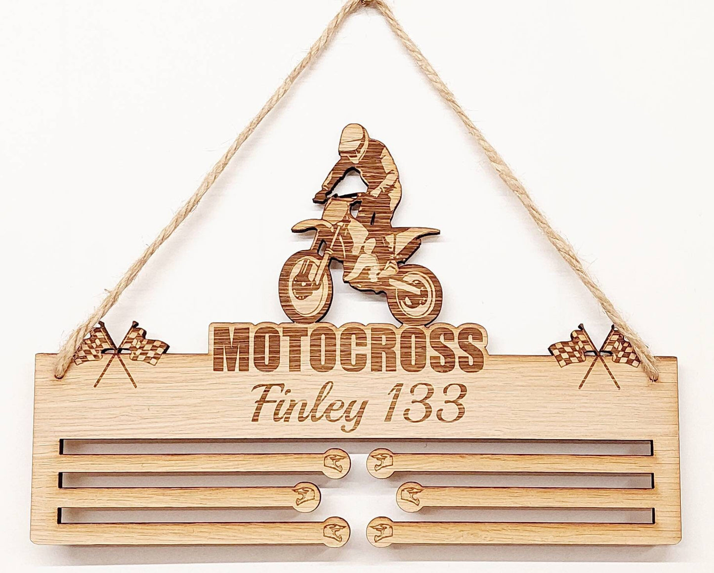 Motocross Medal Hanger Holder
